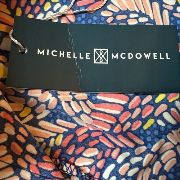 NWT Michelle McDowell Women's Eleanor Mosaic Dress - Picture 4 of 5